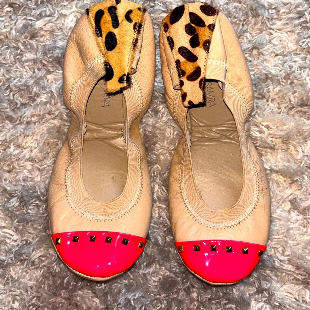 Yosi Samra Foldable Ballet Flat